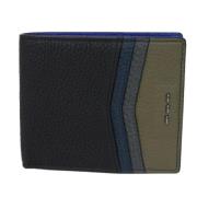 Pre-owned Leather wallets Fendi Vintage , Black , Heren