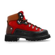 Leren laarzen Canadian Dsquared2 , Red , Heren