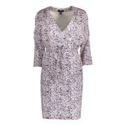 Elegant Wrap Dress in Pink Gant , Multicolor , Dames