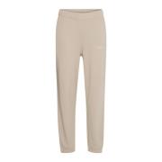 Relaxte sweatpants met geborduurde details Ball , Beige , Dames