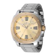 Speedway Quartz Horloge - Gouden Wijzerplaat Invicta Watches , Gray , ...