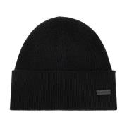 Hoed met logopatch Saint Laurent , Black , Heren