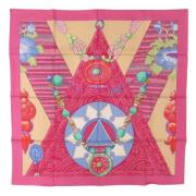 Pre-owned Silk scarves Hermès Vintage , Multicolor , Dames