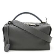 Pre-owned Leather fendi-bags Fendi Vintage , Gray , Dames