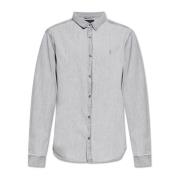 Denim shirt Gleason AllSaints , Gray , Heren