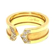 Pre-owned Yellow Gold rings Cartier Vintage , Yellow , Dames