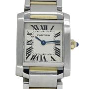 Pre-owned Stainless Steel watches Cartier Vintage , Gray , Dames