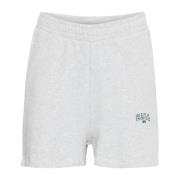 Dames Shorts Knickers Bright White Melange Ball , Gray , Dames