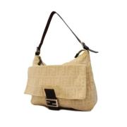 Pre-owned Canvas fendi-bags Fendi Vintage , Beige , Dames