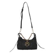 Gewatteerde Ketting Crossbody Tas Kocca , Black , Dames