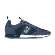 Multicolor Casual Style Sneakers voor Mannen Emporio Armani EA7 , Mult...