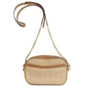 Pre-owned Canvas shoulder-bags Coach Pre-owned , Brown , Dames