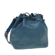 Pre-owned Leather louis-vuitton-bags Louis Vuitton Vintage , Blue , Da...