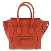 Pre-owned Leather celine-bags Celine Vintage , Red , Dames