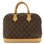 Pre-owned Fabric louis-vuitton-bags Louis Vuitton Vintage , Brown , Da...