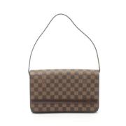 Pre-owned Leather louis-vuitton-bags Louis Vuitton Vintage , Brown , D...