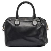 Pre-owned Leather handbags Coach Pre-owned , Black , Dames