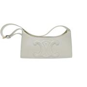 Pre-owned Leather celine-bags Celine Vintage , White , Dames