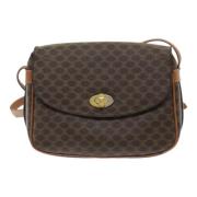 Pre-owned Canvas celine-bags Celine Vintage , Brown , Dames