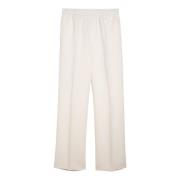 Regular Fit Broek Burberry , White , Dames