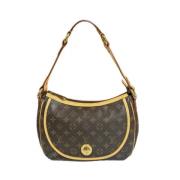 Pre-owned Canvas louis-vuitton-bags Louis Vuitton Vintage , Brown , Da...