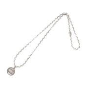 Pre-owned Silver necklaces Gucci Vintage , Gray , Dames