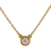 Pre-owned Rose Gold necklaces Tiffany & Co. Pre-owned , Yellow , Dames