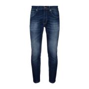 Stijlvolle Dian Broek Dondup , Blue , Heren