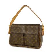 Pre-owned Fabric louis-vuitton-bags Louis Vuitton Vintage , Brown , Da...