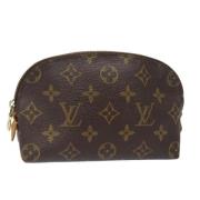 Pre-owned Canvas pouches Louis Vuitton Vintage , Brown , Dames