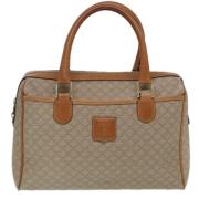 Pre-owned Leather celine-bags Celine Vintage , Beige , Dames