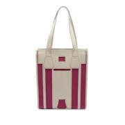 Pre-owned Canvas totes Hermès Vintage , Pink , Dames