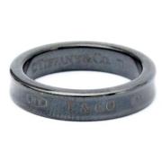 Pre-owned Fabric rings Tiffany & Co. Pre-owned , Black , Unisex