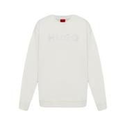 Stijlvol T-shirt voor mannen Hugo Boss , White , Dames