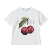 Kersenbloesem T-shirt Top Wit Sofie Schnoor , White , Dames