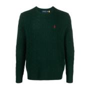 Groene kabeltrui met Polo Pony-motief Polo Ralph Lauren , Green , Here...