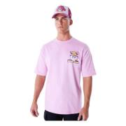 Locatie Grafische Tokyo T-shirt New Era , Pink , Heren