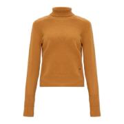 Trui met logo Victoria Beckham , Brown , Dames