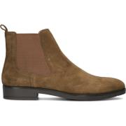 Camel Suède Chelsea Boots voor Heren Haboob , Brown , Heren