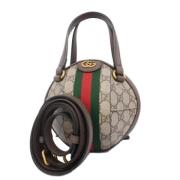 Pre-owned Plastic gucci-bags Gucci Vintage , Brown , Dames