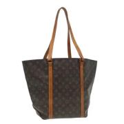 Pre-owned Canvas totes Louis Vuitton Vintage , Brown , Dames