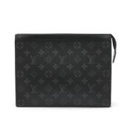 Pre-owned Canvas louis-vuitton-bags Louis Vuitton Vintage , Black , Da...