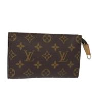 Pre-owned Canvas pouches Louis Vuitton Vintage , Brown , Dames