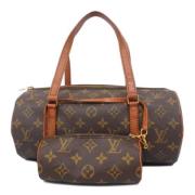 Pre-owned Fabric louis-vuitton-bags Louis Vuitton Vintage , Brown , Da...