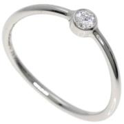 Pre-owned Platinum rings Tiffany & Co. Pre-owned , Gray , Dames