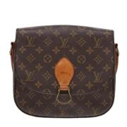 Pre-owned Canvas louis-vuitton-bags Louis Vuitton Vintage , Brown , Da...