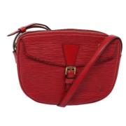 Pre-owned Leather louis-vuitton-bags Louis Vuitton Vintage , Red , Dam...