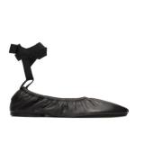 Zwarte leren ballerina's Kazar Studio , Black , Dames