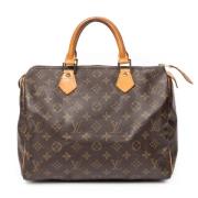 Pre-owned Canvas louis-vuitton-bags Louis Vuitton Vintage , Brown , Da...