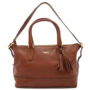 Pre-owned Leather totes Coach Pre-owned , Brown , Dames